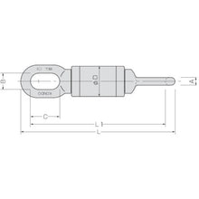 Load image into gallery viewer, KONDOTEC KT Swivel K BS-103 (3t) 081A7KBS103 KONDOTEC
