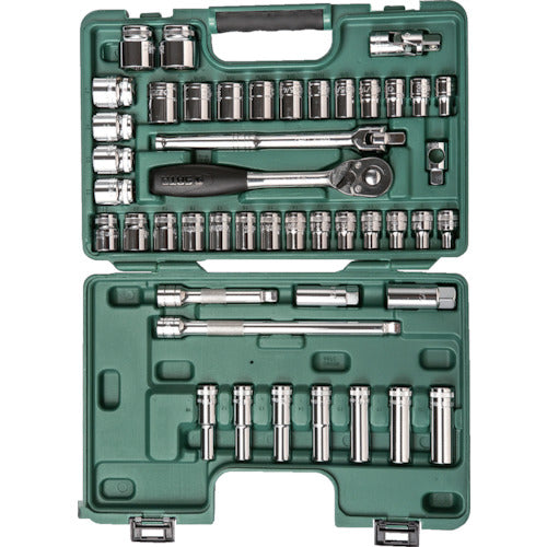 SATA 1/2" DR socket wrench set (hexagonal type) 9006 SATA