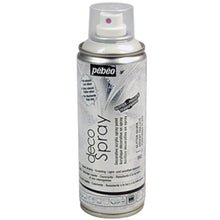 โหลดรูปภาพลงในโปรแกรมดูแกลเลอรี Pebeo Deco Spray 200ml กลิตเตอร์สีเงิน กลิตเตอร์ 93892 Pebeo
