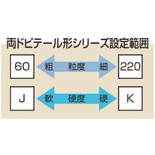画像をギャラリービューアに読み込む, ノリタケ　汎用研削砥石　ＰＡＡ１２０Ｋピンク　１８０Ｘ６．４Ｘ３１．７５　  1000E32760  NORITAKE
