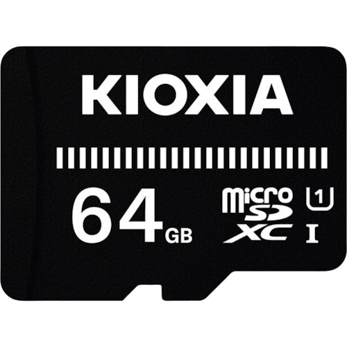 KIOXIA การ์ดหน่วยความจำ microSD แบบพื้นฐาน 64 Gardner Bender KMUB-A064G 1001289KMUB-A064G KIOXIA