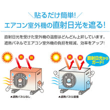 Load image into gallery viewer, Aimedia Air Conditioner Outdoor Unit Heat Insulation Panel, Stick-on Type, Set of 2, 1009000 Aimedia
