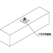 画像をギャラリービューアに読み込む, ダイドーハント　ＤＨバネ付角座金　４．５ｘ４０　１０入　  10102777  DAIDOHANT
