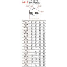 โหลดรูปภาพลงในโปรแกรมดูแกลเลอรี ขั้วต่อยางโยโกฮาม่าตัวผู้ 1013-06 (3/8) 1013-06 YOKOHAMA
