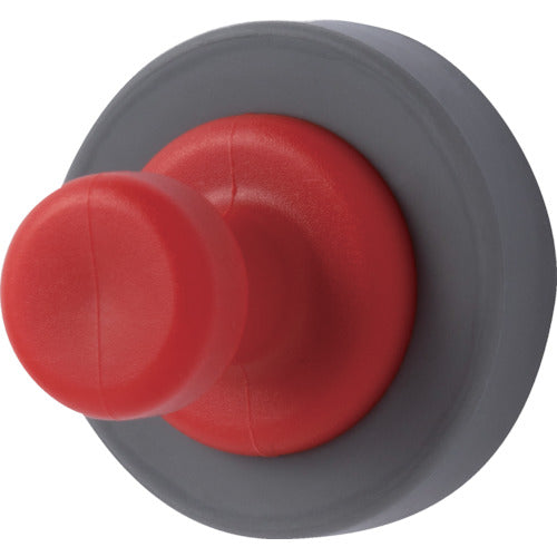 Magever แม่เหล็กซิลิโคน i-Hook สีแดง ตะขอแม่เหล็กนีโอไดเมียมแม่เหล็กแรงสูง 1-0153HOOK-IR MAGEVER