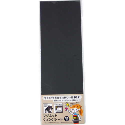 แผ่นกาวแม่เหล็ก DAIDOHANT 100×300 สีดํา 10177701 DAIDOHANT