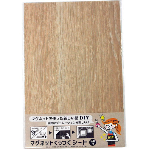 แผ่นกาวแม่เหล็ก DAIDOHANT 200×300 10177706 ไม้โอ๊คธรรมชาติ DAIDOHANT