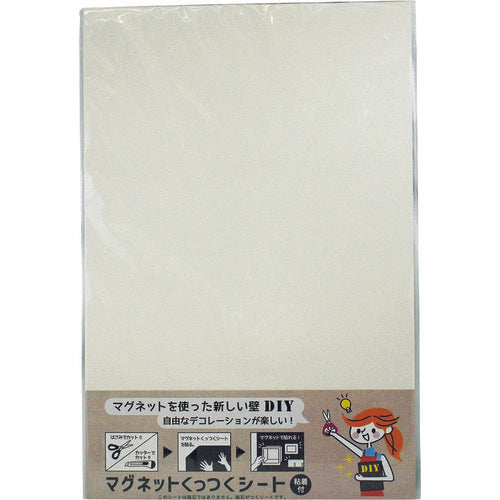 DAIDOHANT แผ่นกาวแม่เหล็ก 300×450 สีขาว 10177708 DAIDOHANT