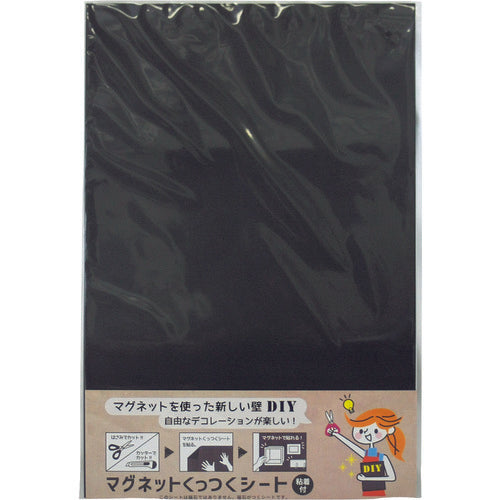 แผ่นกาวแม่เหล็ก DAIDOHANT 300×450 สีดํา 10177709 DAIDOHANT