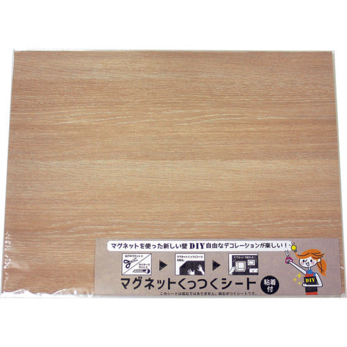 แผ่นกาวแม่เหล็ก DAIDOHANT 450×600 10177714 ไม้โอ๊คธรรมชาติ DAIDOHANT