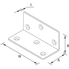 画像をギャラリービューアに読み込む, ダイドーハント　２×４サポート　Ｌ型アングル　タイプ１　２４−Ａ１−ＷＨ　  10179066  DAIDOHANT
