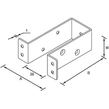画像をギャラリービューアに読み込む, ダイドーハント　２×４サポート　ハット型　タイプ１　２４−Ｈ１−ＷＨ　  10179074  DAIDOHANT

