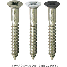画像をギャラリービューアに読み込む, ダイドーハント　棚柱専用ビス　ＸＭ−７　黒　３．１ｘ２５　６０本　  10179339  DAIDOHANT
