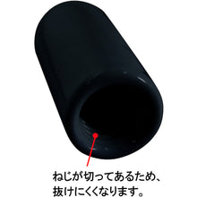 画像をギャラリービューアに読み込む, ダイドーハント　エンドねじキャップ　全ねじ用　黒Ｍ４　４個入　  10187042  DAIDOHANT
