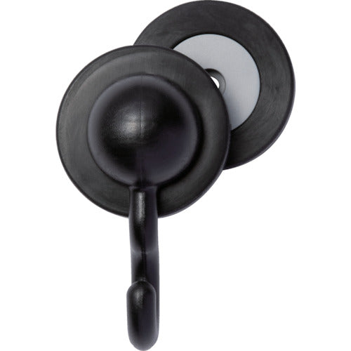 แม่เหล็ก Magever สำหรับใช้กับคลิปหนีบ Mag Sand J Hook สีดำ แม่เหล็กแรงสูง แม่เหล็ก Neodymium 1-0252SAND-JB MAGEVER