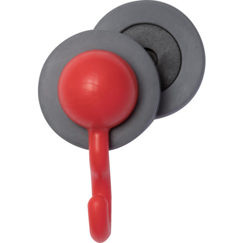 แม่เหล็ก Magever ใช้สำหรับหนีบ Mag Sand j Hook Red แม่เหล็กแรงสูง แม่เหล็ก Neodymium 1-0269SAND-JR MAGEVER