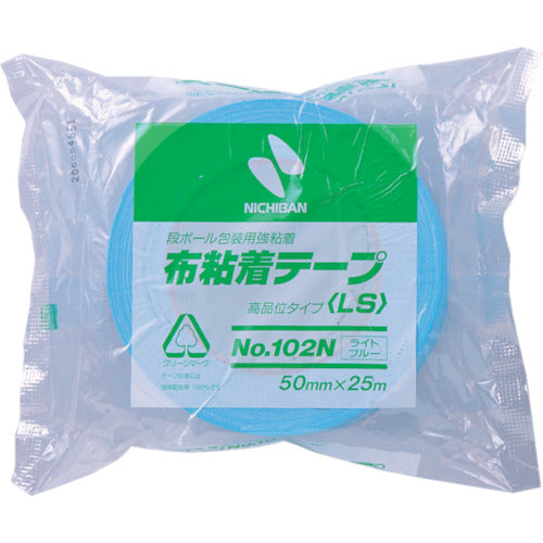 ニチバン　布粘着テープ１０２Ｎライトブルー５０ｍｍＸ２５ｍ　  102N20-50  NICHIBAN