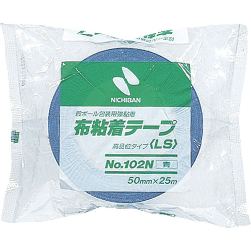 ニチバン　布粘着テープ１０２Ｎ青５０ｍｍＸ２５ｍ　  102N4-50  NICHIBAN