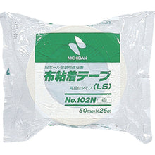 画像をギャラリービューアに読み込む, ニチバン　布粘着テープ１０２Ｎ白５０ｍｍＸ２５ｍ　  102N5-50  NICHIBAN
