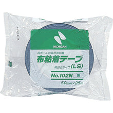 画像をギャラリービューアに読み込む, ニチバン　布粘着テープ１０２Ｎ黒５０ｍｍＸ２５ｍ　  102N6-50  NICHIBAN
