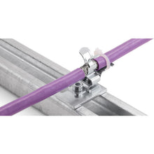 Tải hình ảnh vào trình xem thư viện, HEBOTEC EMC Shield Clamp Strain Relief Shield Đường kính 3-12mm C Rail Chiều rộng 30mm Gắn 10pcs 1037-011 HEBOTEC
