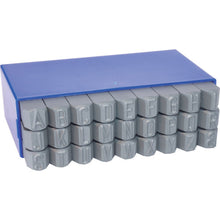 Load image into gallery viewer, GRAVUREM Reverse Alphabet Engraving Set STANDARD A-Z 2mm 10402000
