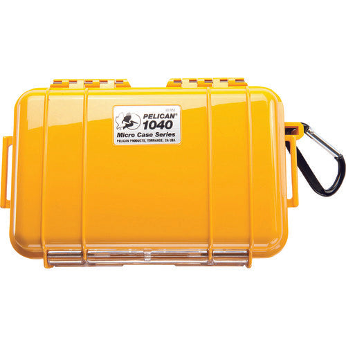 PELICAN Microcase 1040 Yellow× Yellow 190×128×54 1040-025-240 PELICAN