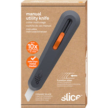 Load image into gallery viewer, slice [Limited quantity with safety cutter] Utility cutter knife cutting edge adjustment fixed type 10550-CP slice
