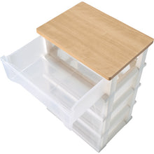Load image into gallery viewer, TENMA Wooden Top Stocker 550 Assembly Type 3 Shelves 110012802 TENMA

