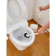โหลดรูปภาพลงในโปรแกรมดูแกลเลอรี NIHON CLEAN-TECH Kaz Clean แปรงสุขชักโครก &amp; ขาตั้ง สีขาว 110486 NIHON CLEAN-TECH
