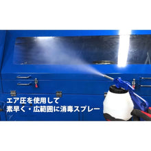 画像をギャラリービューアに読み込む, セイン　シリーズ２０８　エア・フルードガン　スプレーヤーキット（ブローガン付）　  11-208-3180  CEJN
