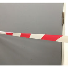 将图像导入到图库查看器中SAFERUN路障胶带 红/白 宽度 70mm×130m 不粘 11641 SAFERUN
