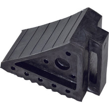 โหลดรูปภาพลงในโปรแกรมดูแกลเลอรี GREEN CROSS ตัวกั้นยางสําหรับรถยนต์นั่งส่วนบุคคล (รถยนต์สูงสุด 2t) H145×W100×D195mm ยางสังเคราะห์ 120001 GREEN CROSS
