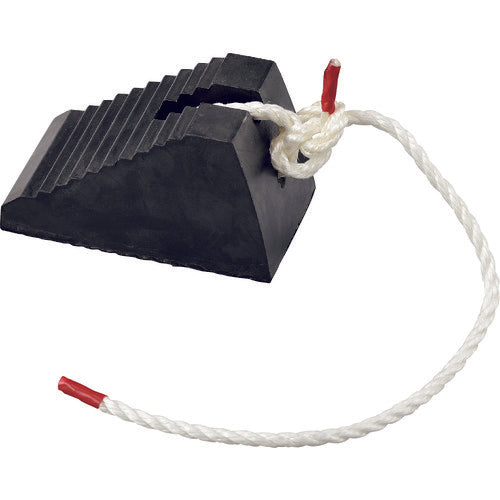 GREEN CROSS ตัวกั้นยาง (ตัวกั้นล้อ) สําหรับรถยนต์นั่งส่วนบุคคล (รถสูงสุด 2 ตัน) ตัวกั้นยางสีดํา 4 พร้อมเชือก 0.95 ม. ยางธรรมชาติ 120004 GREEN CROSS