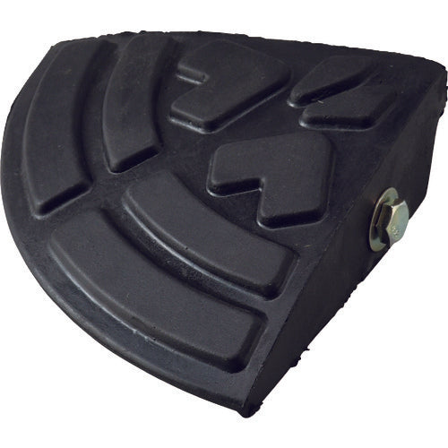 GREEN CROSS 45mm Step Plate Corner Type Black Load Up 6005R H45 x W150 x D150mm Made of Recycled Rubber 121024 กรีนครอส