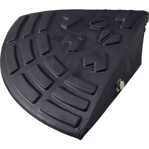 GREEN CROSS แผ่นขั้นบันได 95 มม. ชนิดเข้ามุม Black Load Up 6010R H95×W250×D250mm ยางรีไซเคิล 121026 GREEN CROSS