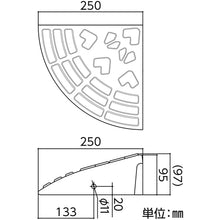 โหลดรูปภาพลงในโปรแกรมดูแกลเลอรี GREEN CROSS แผ่นขั้นบันได 95 มม. ชนิดเข้ามุม Black Load Up 6010R H95×W250×D250mm ยางรีไซเคิล 121026 GREEN CROSS
