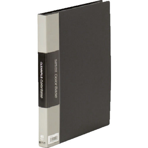 KING JIM Clear File Color Base W สีดํา 122CW สีดํา KING JIM