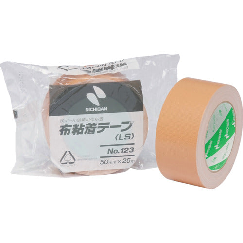 ニチバン　布粘着テープ１２３ＬＷ　５０ｍｍＸ２５ｍ　  123LW-50  NICHIBAN