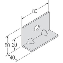 画像をギャラリービューアに読み込む, コンドーテック　自立コンピース　一つ穴　ＫＰ１−３０Ａ−３．２　  124AKSP130A3  KONDOTEC
