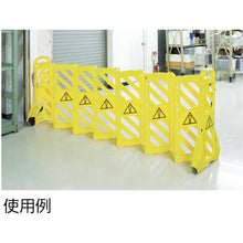 Tải hình ảnh vào trình xem thư viện, GREEN CROSS Hàng rào rào chắn di động (Loại lưu trữ nhỏ gọn) BF-6030 1m×4m (mở ra) 132200 CHỮ THẬP XANH
