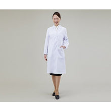 画像をギャラリービューアに読み込む, ＡＳ　アズラボ白衣　女性用ＡＬ−ＦＳ　ＬＬ　  1-3281-04  AS
