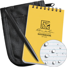 画像をギャラリービューアに読み込む, ＲＩＴＲ　３Ｘ５キット　イエローブック／ブラックカバー　  135B-KIT  RITR
