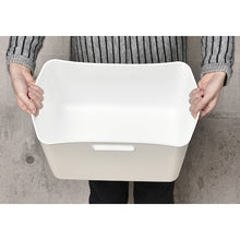 画像をギャラリービューアに読み込む, ヒマラヤ化学　１３８９　やわらかＢＯＸ／ワイド深型　ホワイト　３６４×２５９×２４５　  138976  HIMARAYA CHEMICAL
