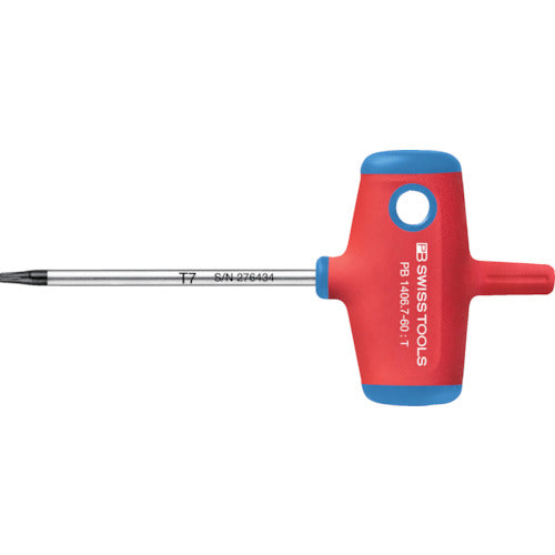 PB SWISS TOOLS หัวจับไขว้ประแจหกเหลี่ยมคมตัด T7 1406-7-60 PB เครื่องมือสวิส