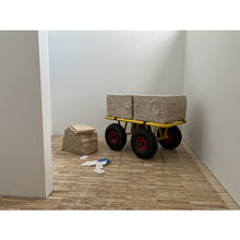 画像をギャラリービューアに読み込む, ＲＡＶＥＮＤＯ　４輪プレート台車ＴＤ３００−４Ｗ　  142649  RAVENDO
