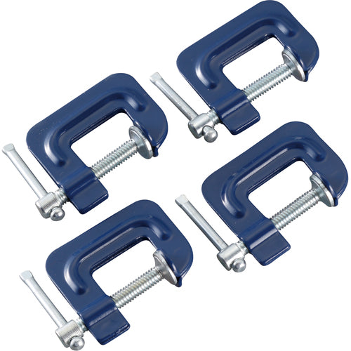 Strong Tool ขนาดเล็กพิเศษ 4 ชิ้นแคลมป์ 25 มม. ทำจากแผ่นเหล็ก 14377 เครื่องมือที่แข็งแกร่ง