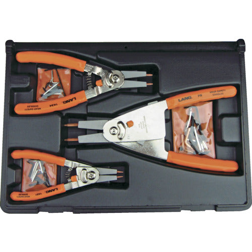 Lang Tools คีมถ่างแหวน 3 ชิ้น ชุด 1465 LANGTOOLS