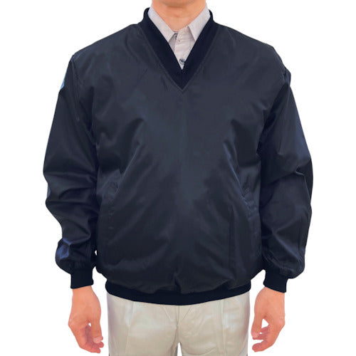 TEAGLES 14695 เสื้อแจ็คเก็ตผ้านวมคอวี สีกรมท่า L 14695 NA L TEAGLES