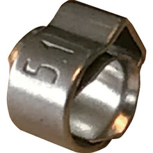 画像をギャラリービューアに読み込む, Ｏｅｔｉｋｅｒ　ＰＧ１５４　インサート付きイヤークランプ　φ３．７−４．７ｍｍ　  15400013  Oetiker
